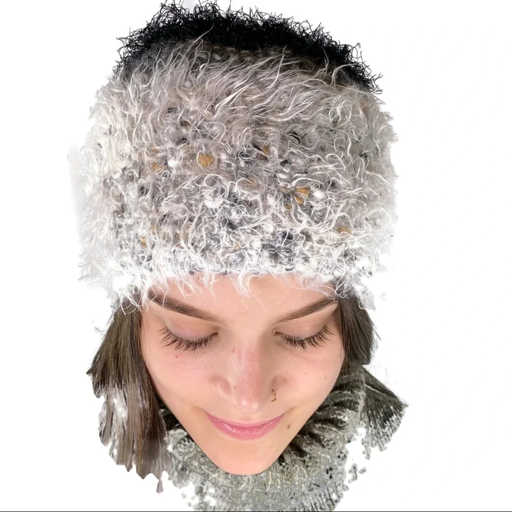 Handmade Heavy Knit Multi Color Cold Weather Hat